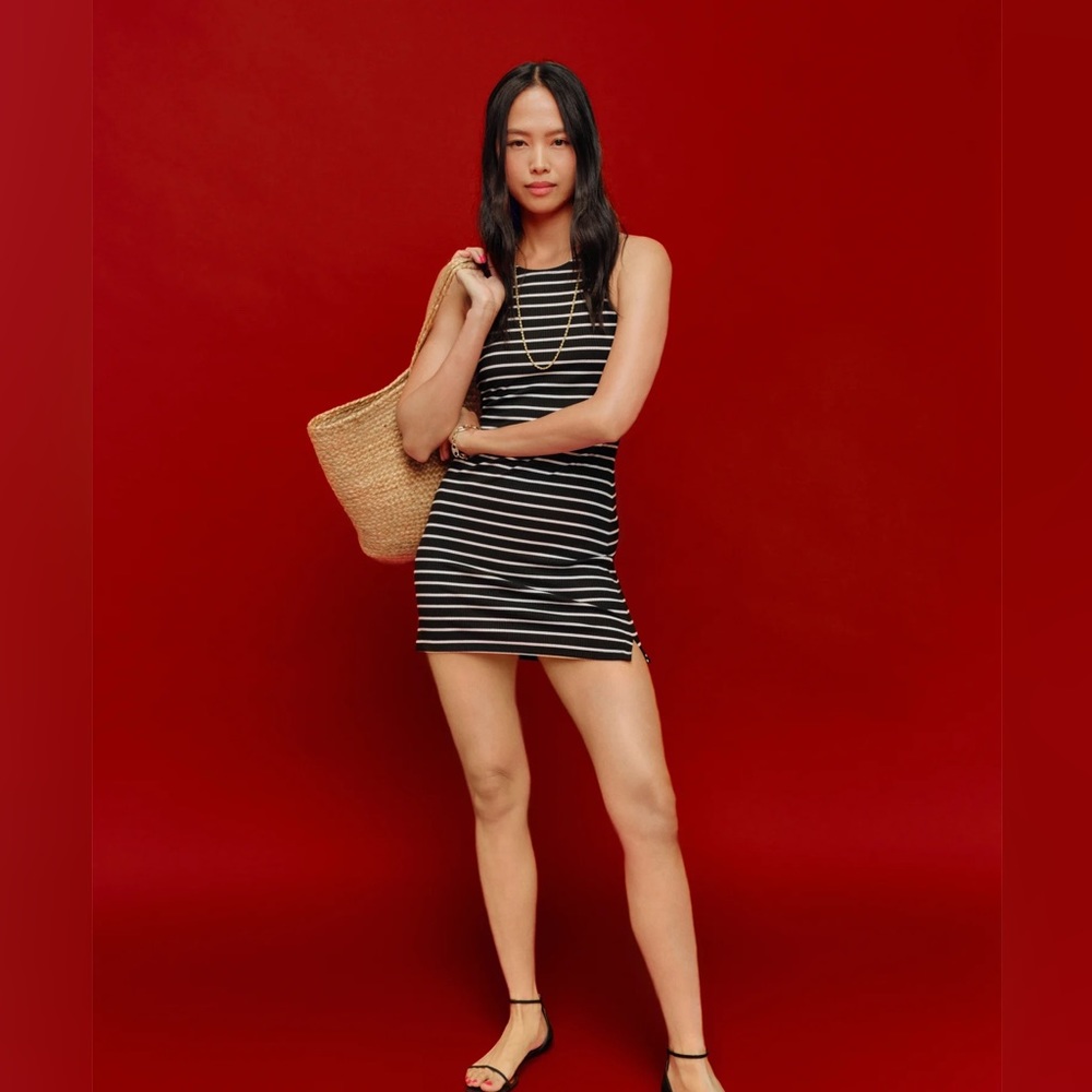 Reformation Oceana Knit Dress
